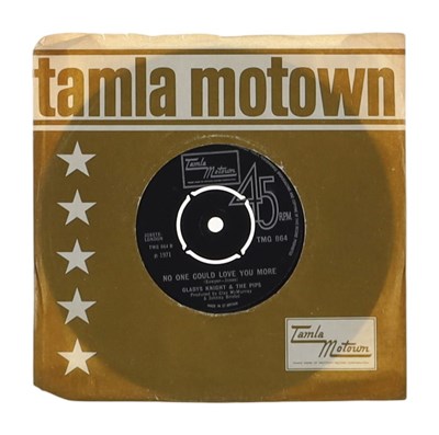 Lot 1035 - GLADY'S KNIGHT & THE PIPS - NO ONE COULD LOVE YOU MORE / TAKE ME IN YOUR ARMS AND LOVE ME 7" (TAMLA MOTOWN - TMG 864)