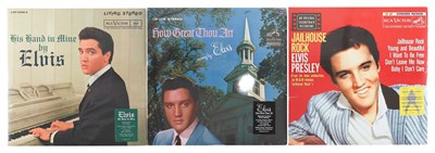 Lot 1052 - ELVIS - MODERN LP RARITIES PACK