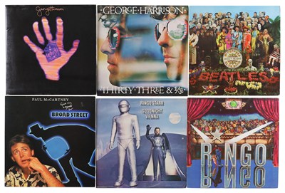 Lot 1199 - THE BEATLES - SOLO / RELATED - LP COLLECTION