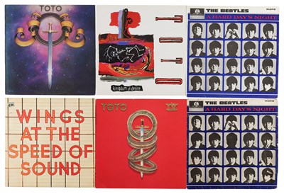 Lot 1179 - POP - ROCK - LP COLLECTION - THE BEATLES, TOTO, WINGS