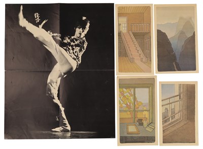 Lot 158 - DAVID BOWIE - MWSTW POSTER AND PETER SCHMIDT BRIAN ENO 'LIFE AFTER...' PRINTS.
