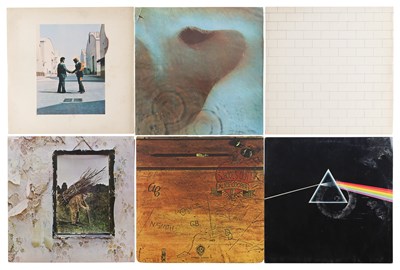 Lot 1182 - ROCK - METAL - PROG - LP COLLECTION - PINK FLOYD, ALICE COOPER, LED ZEPPELIN
