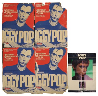 Lot 160 - IGGY POP POSTERS.