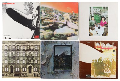 Lot 1218 - LED ZEPPELIN - CLASSICS / RARITIES - LP / BOX SET PACK