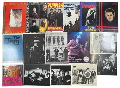Lot 380 - PUNK MEMORABILIA - SIOUXSIE AND THE BANSHEES AND MORE.