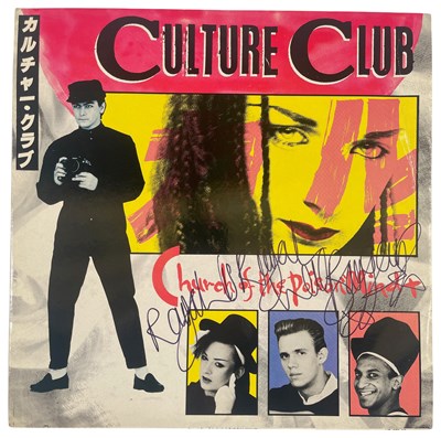 Lot 182 - CULTURE CLUB - SIGNED LP.