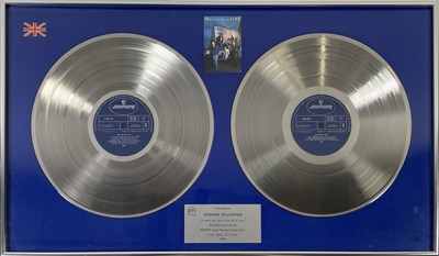 Lot 315 - 10CC - GRAHAM GOULDMAN - 'LIVE AND LET LIVE' BPI SILVER DOUBLE DISC AWARD
