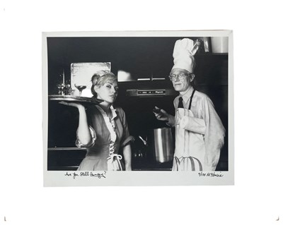 Lot 111 - DEBBIE HARRY / ANDY WARHOL - LIMITED EDITION PHOTOGRAPHER SIGNED PHOTO.
