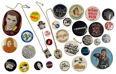 Lot 32 - 1970S PIN BADGE COLLECTION.