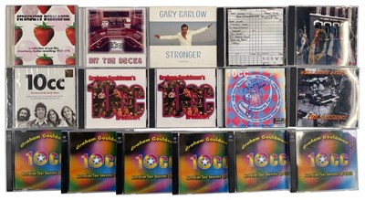 Lot 326 - 10CC - GRAHAM GOULDMAN - CD COLLECTION.