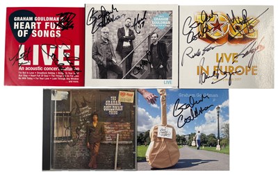 Lot 341 - 10CC- GRAHAM GOULDMAN SIGNED CDS.