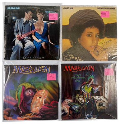 Lot 188 - SIGNED LPS INC MARILLION / SCORPIONS / JANIS IAN.