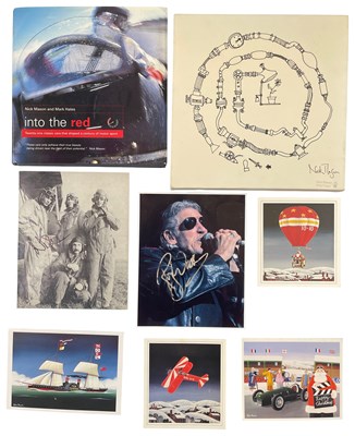 Lot 279 - PINK FLOYD - NICK MASON SIGNED ITEMS.