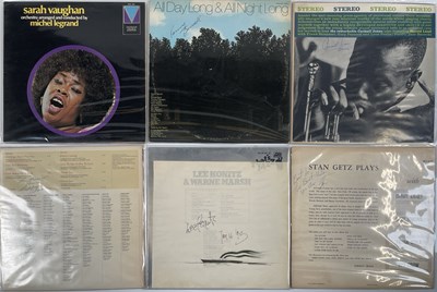 Lot 206 - AUTOGRAPHS - SIGNED LPS - JAZZ AND SOUL.