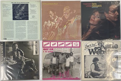 Lot 207 - BLUES - SIGNED LP COLLECTION.