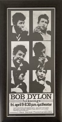 Lot 162 - BOB DYLAN - BOB MASSE SIGNED PRINT.