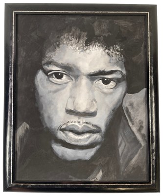 Lot 265 - JIMI HENDRIX - ORIGINAL ARTWORK BY JAMES WILKINSON.