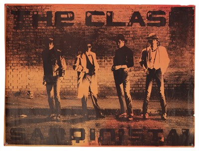 Lot 396 - THE CLASH - SANDINISTA POSTER.