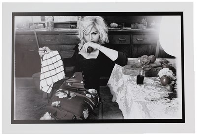 Lot 358 - MADONNA - STEVEN KLEIN DOLCE AND GABBANA PHOTO PRINT.