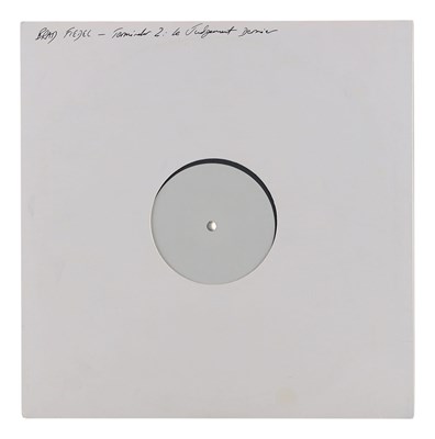 Lot 16 - BRAD FIEDEL - TERMINATOR 2: LE JUGEMENT DERNIER - WHITE LABEL TEST PRESSING