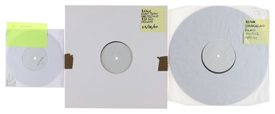 Lot 38 - KEANE - STRANGELAND; NIGHT TRAIN RSD; SOMEWHERE ONLY WE KNOW - WHITE LABEL TEST PRESSINGS