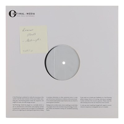 Lot 78 - THE ROLLING STONES - METAMORPHOSIS - WHITE LABEL TEST PRESSING