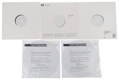 Lot 91 - THIN LIZZY - JOHNNY THE FOX; LIVE AT HAMMERSMITH; VAGABONDS AND OTHERS - WHITE LABEL TEST PRESSINGS