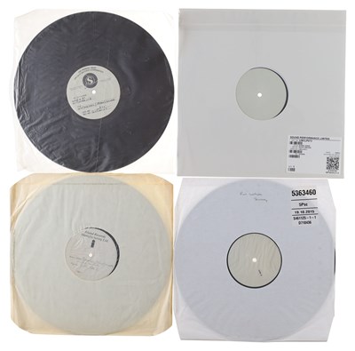 Lot 110 - RICK WAKEMAN, SAVOY BROWN, WETTON / MANZANERA, STOMU YAMASHTA / STEVE WINWOOD - JOURNEY TO THE CENTRE OF THE EARTH; SHAKE DOWN GO AND OTHERS - WHITE LABEL TEST PRESSINGS